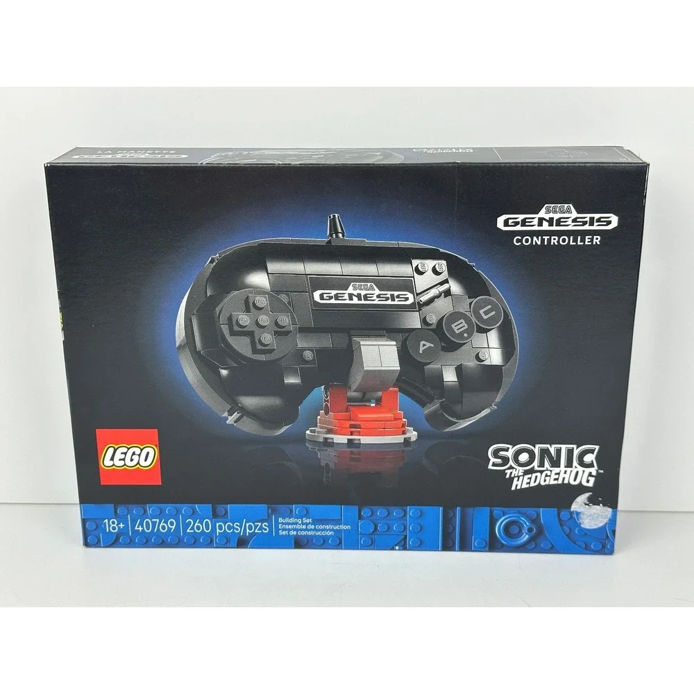 LEGO 40769 Sonic The Hedgehog Sega Genesis Controller Brand New & Sealed BH